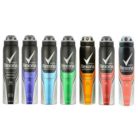 Rexona Deodorant Spray for Women Assorted Scents 200 ml, Pack of 6 