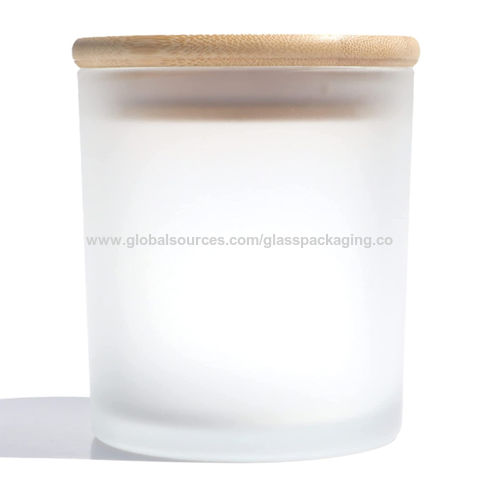 Buy Wholesale China 10 Oz Candle Jars For Making Candles - Candle Vessels -  Jars For Candle Making - Frosted White Jars & Candle Jar at USD 0.35