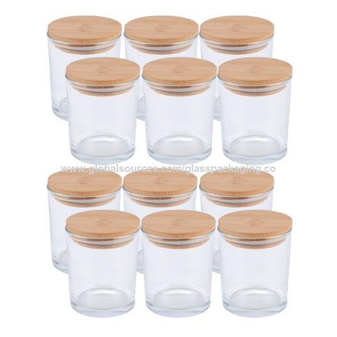 Candle Glass Jars - Clear 8oz Candle Jars For Making Candles, Empty Candle  Containers, Canning Jars - China Wholesale Candle Jar $0.35 from Jiangsu  Changying Packaging Material Co., Ltd.