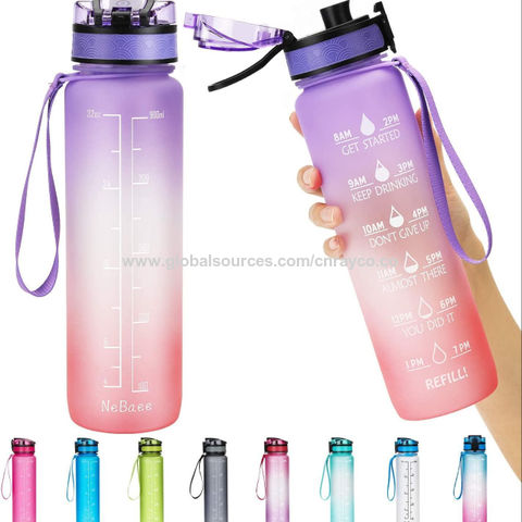Buy Wholesale China Drink Bottle Bpa Free Portable Plastic Sport Water ...