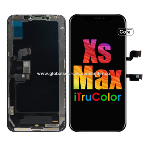 Ecran Complet Iphone X Noir COF Tech Tactile Origine Avec Vitre de