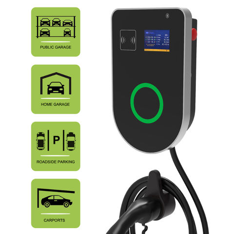 Chargeur de Voiture Électrique Portable EVSE, Station de Recharge Rapide  pour Maison, Type 2, 16A, 3,6 kW, Prise EU, Câble de 10m - AliExpress