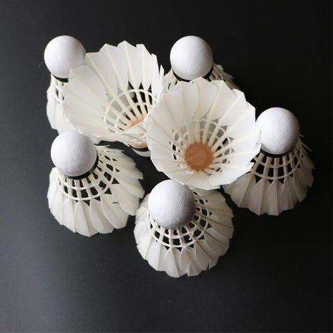 Buy Wholesale China Shuttlecock 76 77 78 Goose Feather Ball Pu Cork ...