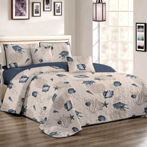 Buy Wholesale China Best-selling Stylish Printed Quilted Bedspread Set ...