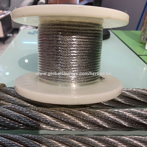 Buy Wholesale China Stainless Steel Wire Rope 7x19 304 2.0mm ...