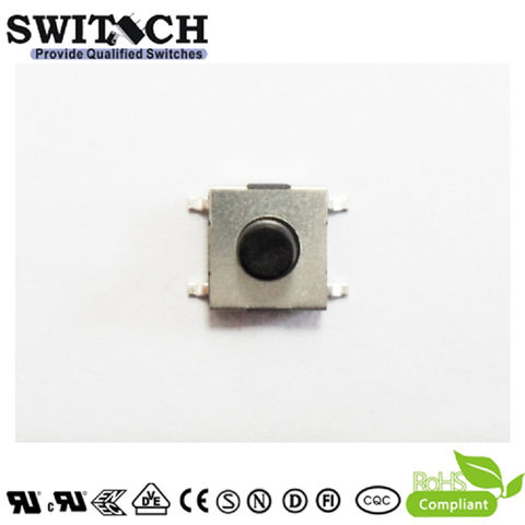Buy Wholesale China 12v 50ma Push Button Tactile Switch Smd/smt 4 Pin ...