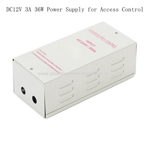 110V-240V to DC 12V  30-60W Access Control Power Supply Box 