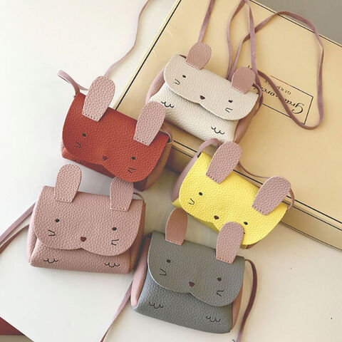 2 Monederos De Felpa Amarilla Con Forma De Animal - Tamaño Mini 8x5 Cm, Para Niños Y Coleccionables
