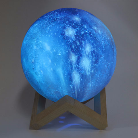 Buy Wholesale China 15 Cm Moon 3d Night Lights Bluetooth Speakers With ...