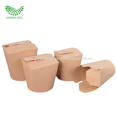 Buy Wholesale China Cardboard Kraft Paper Take Away Food Packaging  Box,disposable Food Container For Fast Food Packaging & Disposable Kraft  Paper Food Packaging Box at USD 0.04