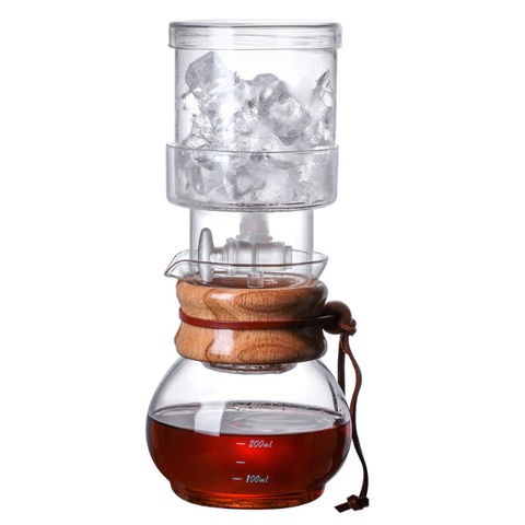 Iced Coffee Maker Heat Proof Removable Glass Cold Brew Pitcher