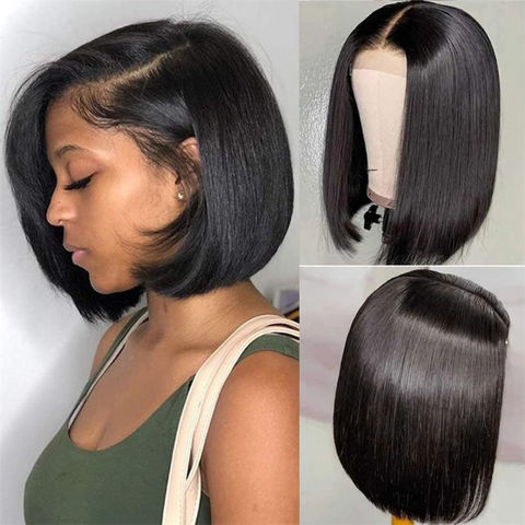 Buy Wholesale China Brazilian Hair Wigs Short Wigs Human Hair Straight ...