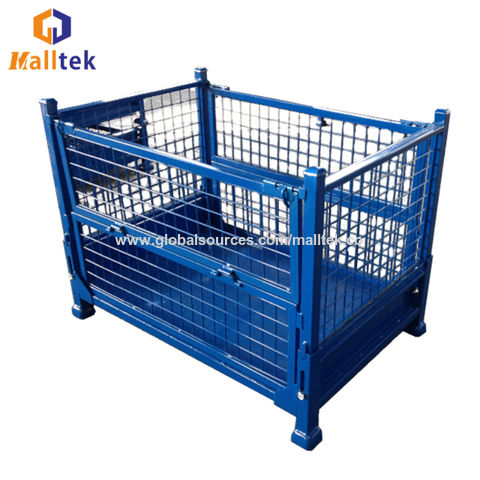 Buy Wholesale China Logistics And Warehouse Storage Cage Bin Oem ...