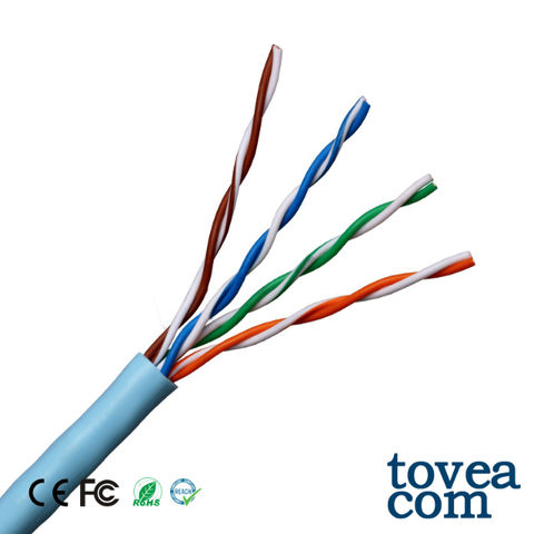 Buy Wholesale China Utp Indoor Cat5e 25awg Copper 305m Network Cable ...