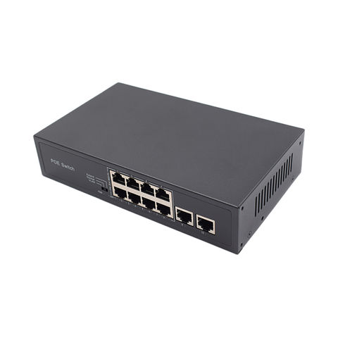 8 Port Full Giga Poe Switch with 1 Fiber Uplink - China Poe Switch and 8+1  Poe Switch price