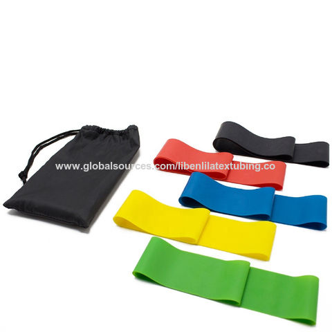 Buy Wholesale China 5pcs Resistance Fitness Exercise Loop Bands,premium  Latex Resistance Bands,elastic Loop Fitness Band & 5pcs Resistance Bands at  USD 2.36