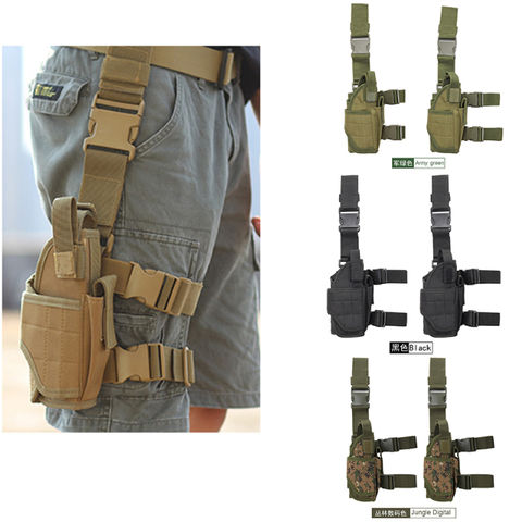 Buy Wholesale China Outdoor Combined Molle Tactical Drop Leg Holster ...
