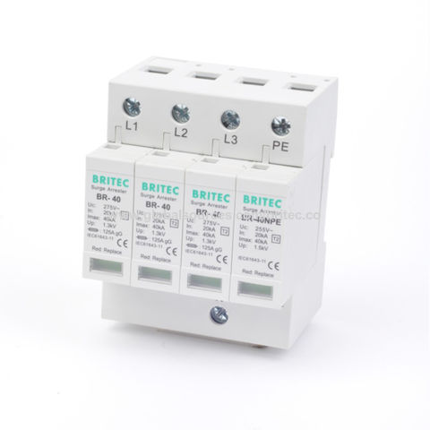 Buy Wholesale China Britec Br-40 3+1 Surge Protection Device Spd Type 2 ...