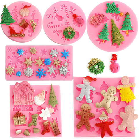 Factory Made Christmas Silicone Baking Molds - China Christmas Silicone Mold  and Christmas Tree Shape Mold price