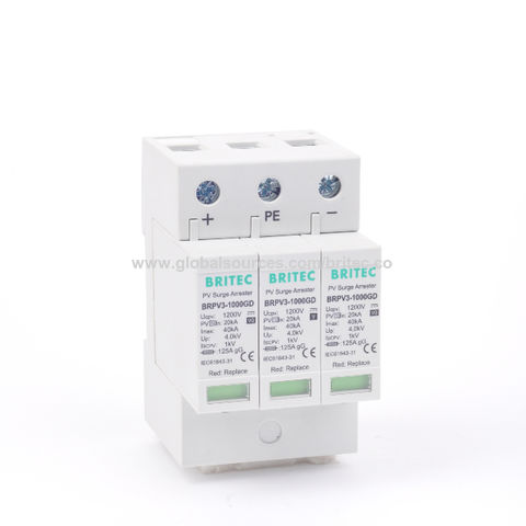 Buy Wholesale China 1000v Spd Dc Surge Protection Device Solar Arrestor ...
