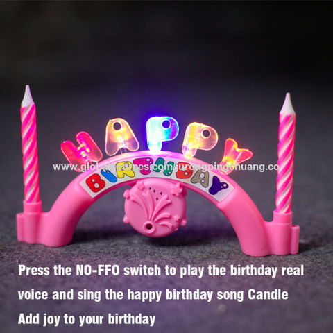 Music Box Birthday Candle main image 0