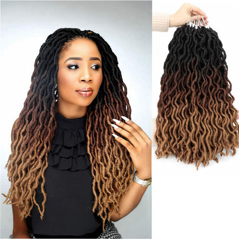 Cheap Long Soft Crochet Dreads Locks Braids Styles Hair Weave Synthetic  Dreadlocks Hair Extensions - China Braid Hair Package and Packaging Hair  price