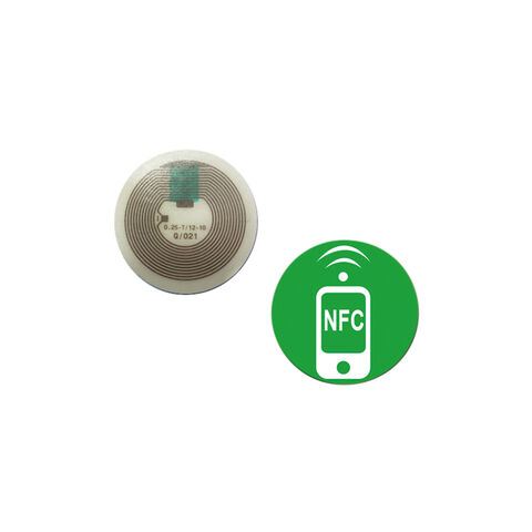 RFID/NFC Tag Blue Fob (NTAG213 Chip, 13.56MHz)