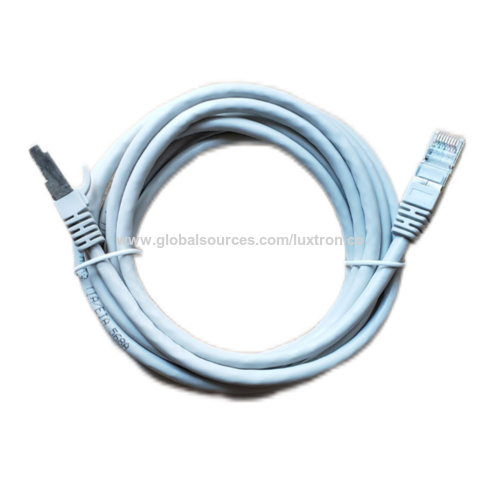 FTP CAT. 6 Lan patch cable assemblies 4 pairs PVC jacket, 10G Base-T, FLUKE tested for sale at factory direct price