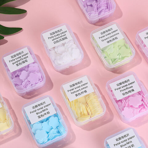 Buy Wholesale China Travel Portable Disposable Soap Paper Soap Sheet