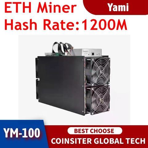 Buy Wholesale China Yami Ym-100 1200mh/s 2100mh/s 2400mh/s Eth Mining ...