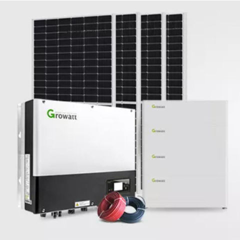 Buy Wholesale China Growatt 5kw Hybrid Solar Power System With 5kwh ...