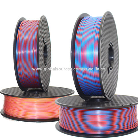 ¡Superventas de Amazon! Filamento de impresora 3D PLA de doble color mágico de muestras gratis