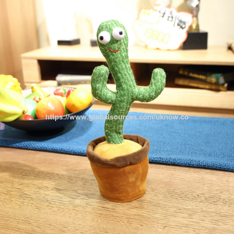Compre Juguetes De Peluche Que Hablan Los Juguetes De Cactus Que Bailan Pueden Cantar Repetir Imitar Aprender A Hablar Y Moverse y Juguetes De Peluche Que Hablan de China por 3.51 USD