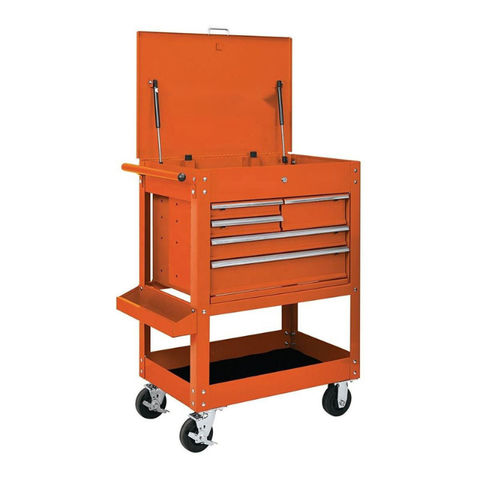 Buy Wholesale China Metal Tool Box,tool Cart Trolley, 30 In. 5 Drawer  Orange Color & Tool Box at USD 250 | Global Sources