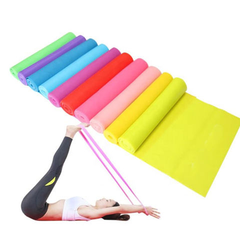 Exercise Resistance Bands Set 1.5m Therapy Tension Band Elastic Bands  Stretch Bands for Training Workout Pilates Yoga : : Sports &  Outdoors