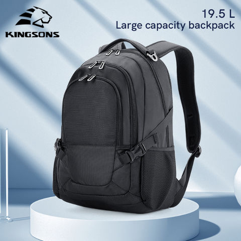 Kingsons Laptop Sling Backpack Anti Theft Bag Hiking Daypack 13