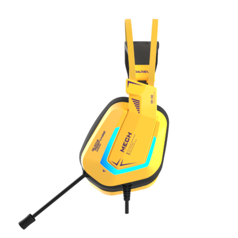 Camouflage Yellow Gaming Headset For PS4, Xbox One – Wired 3.5mm With Noise Cancellation