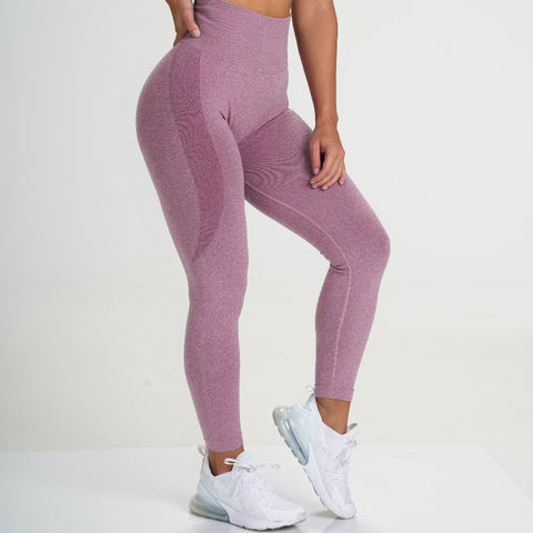 Women's Color-Matching Tight Elastic Fitness Bottom Butt Lift Yoga Pants -  China Woman Sports and Plain Yoga Pants price