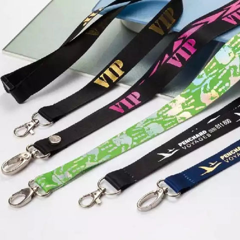 Buy Wholesale China Custom Logo Sublimation Adjustable Lanyard For 