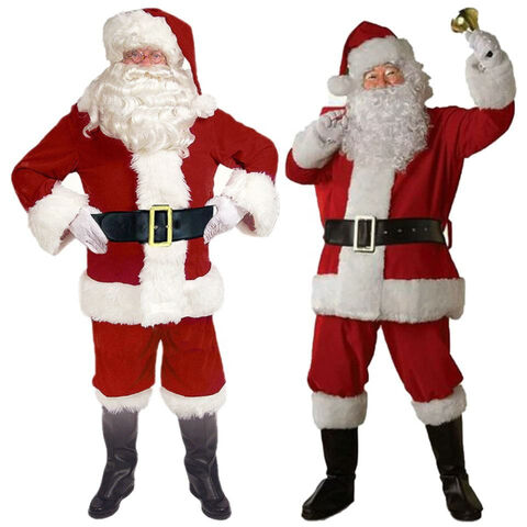 2022 Women Christmas Xmas Lady Santa Claus Cosplay Costume