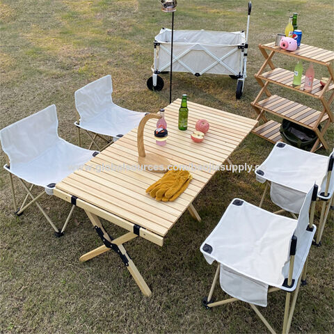 Outdoor-Falttisch im Eierrollen-Design, Klappstuhl, Camping-Outdoor-Ausrüstung for sale at factory direct price