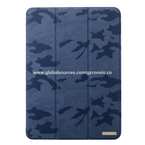 Hochwertige langlebige PU-Leder Zweiweg-Stand-Up-Funktion Tablet-Hülle für ipad mini
