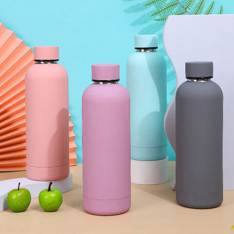 Botellas de agua personalizadas, botellas de agua aisladas personalizadas a  granel, botella de agua grabada de acero inoxidable personalizada de 12