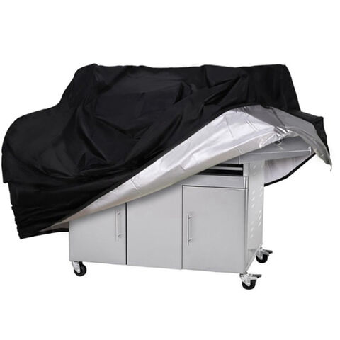 Housse de Barbecue Imperméable, Grande Housse Noire pour Grill à Gaz d'Extérieur, Résistante aux UV, à la Poussière, aux Déchirures et à la Décoloration for sale at factory direct price