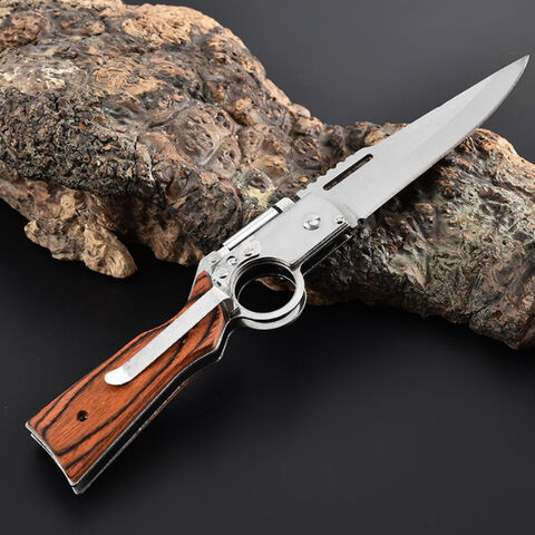 Outdoor-Überlebensmesser Campingmesser, Edelstahl, hohe Härte und hohe Schärfe