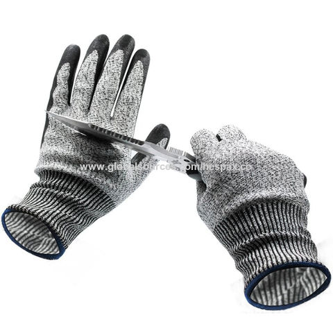 Hespax High Perforance Sandy Nitrile Palm Coated Working Gloves