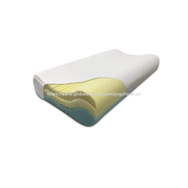 Almohada de espuma viscoelástica, altura ajustable, cómoda y con tecnología de enfriamiento única