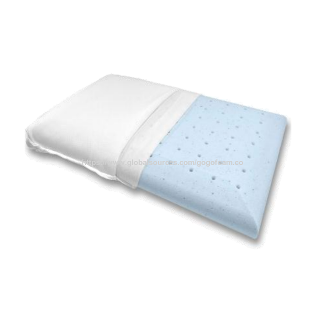 Almohada de espuma viscoelástica con gel, cómoda y con tecnología de enfriamiento única