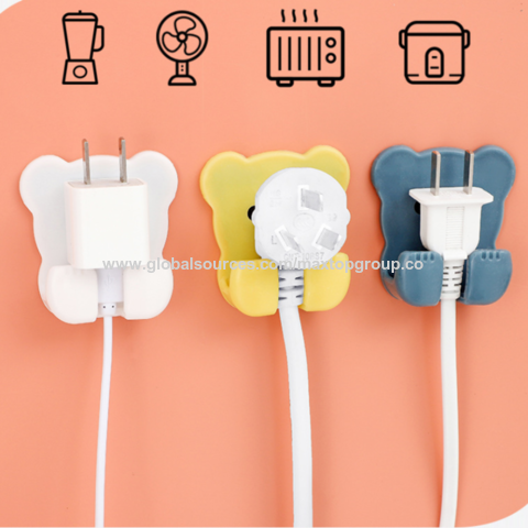 4 Supports De Rangement Pour écouteurs - Enrouleurs De Câble En Silicone, Jaune/vert/bleu/noir - Pour Organiser Cordons, éviter Les Nœuds - 6