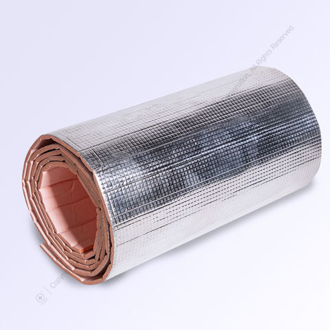Un seul côté de plafond en aluminium à densité moyenne de la mousse EPE  Rouleau d'isolation thermique - Chine Feuille de mousse de l'isolement, de  la mousse d'isolation thermique